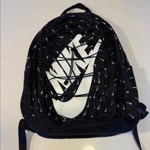 Nike Hayward Black and White Unisex Backpack